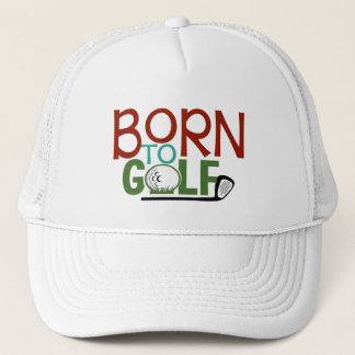 Funny Born aan Golf Trucker Pet