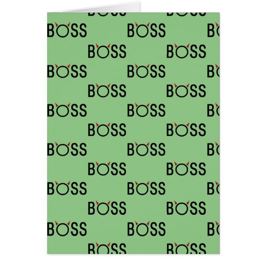 Funny Boss (Voorkant)