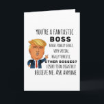 Funny Boss Birthday Best Gift Kaart<br><div class="desc">Geschenken voor mannen,  vrouwen,  jongens,  kinderen,  paren en groepen. Ideaal voor 's avonds,  Jubilea,  School,  Afstuderen,  Feestdagen,  Kerstmis.</div>