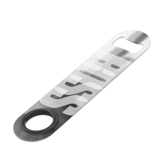Funny BOSS Bottle Opener Speed Flessenopener (Achterkant Gekanteld)