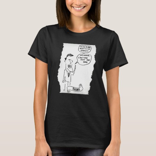 Funny Boss Doesn't Know Who You Are Premium T-shirt (Voorkant)