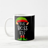 Funny Boss Elf Family Christmas Boss Elf Sweater M Koffiemok (Links)