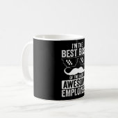 Funny Boss Gezegde voor de directie Koffiemok (Voorkant links)