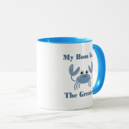 Funny Boss Gifts Mok (Voorkant rechts)