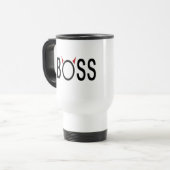 Funny Boss Gifts Reisbeker (Voorkant links)