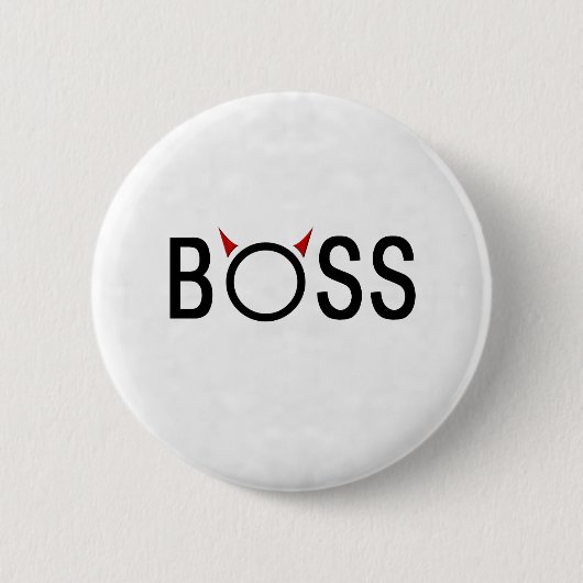 Funny Boss Gifts Ronde Button 5,7 Cm (Voorkant)