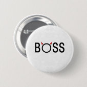 Funny Boss Gifts Ronde Button 5,7 Cm (Voorkant /achterkant)