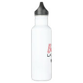 Funny Boss Lady Persoonlijke Humor Typografie Waterfles (Links)