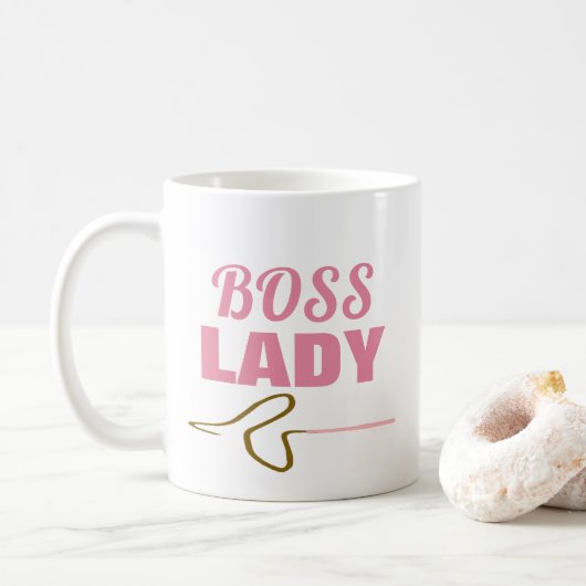 Funny Boss Lady Whip Mok (Met donut)