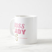 Funny Boss Lady Whip Mok (Voorkant links)