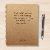 Funny Boss Manager Persoonlijke notities Kantoor Planner