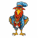 Funny Bossy Cartoon Rooster Fotobeeldje Magneet<br><div class="desc">Introductie van onze hilarische en charismatische Funny Bossy Cartoon Chicken Rooster Design, gegarandeerd om lachen en verrukken naar uw dag te brengen! Deze speelse illustratie is voorzien van een moedige haan met een persoonlijkheid die groter is dan het leven, met een brutale grijns en een sfeer van zelfverzekerd gezag. Met...</div>