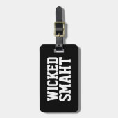 Funny Boston Accent schopte Smart Smaht Travel Bagagelabel (Voorkant verticaal)