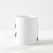 Funny Boston Terrier Blijf Weird Dog Koffiemok (Center)