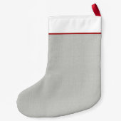 Funny Boston Terrier Dog gepersonaliseerd Kleine Kerstsok (Achterkant)