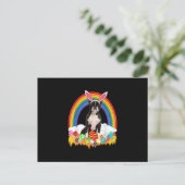 Funny Boston Terrier Egg Shirt Dog Lover Easter Briefkaart (Staand voorkant)