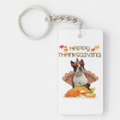 Funny Boston Terrier Gift for Pet Lover Sleutelhanger (Voorkant)