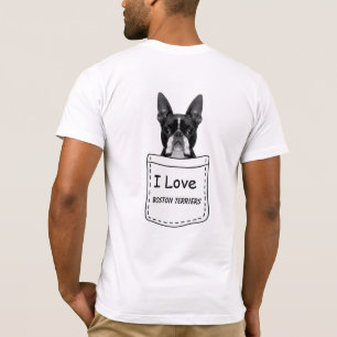 Funny Boston Terrier Hondenras Lover T-shirt