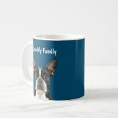 Funny Boston Terrier Mokken (Voorkant links)