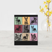 Funny Boston Terrier Quote In My Boston Terrier Er Kaart (Gele Bloem)