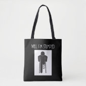 Funny Bot Ampututation Recovery Amputee krijgt goe Tote Bag (Voorkant)