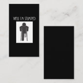 Funny Bot Ampututation Recovery Amputee krijgt goe Visitekaartje (Voorkant / Achterkant)