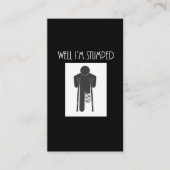 Funny Bot Ampututation Recovery Amputee krijgt goe Visitekaartje (Voorkant)