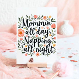 Funny Botanical Mother's Day Thank You Card Bedankkaart