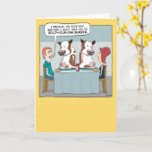 Funny bouwt uw Burger-Koeien 's avonds Kaart (Gele Bloem)