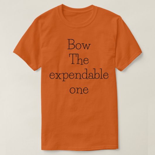 Funny Bow Rower 2 T-shirt (Design voorkant)
