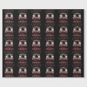 Funny Bowler Humor Lucky Bowling Cadeaupapier (Vlak)