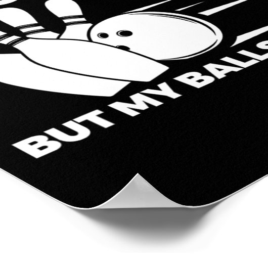 Funny Bowling 1 Poster (Hoek)