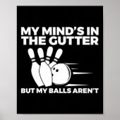 Funny Bowling 1 Poster (Voorkant)