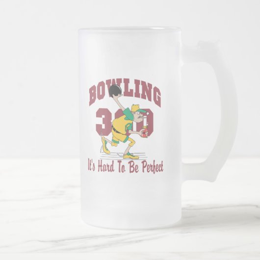 Funny Bowling 300 Matglas Bierpul (Rechts)