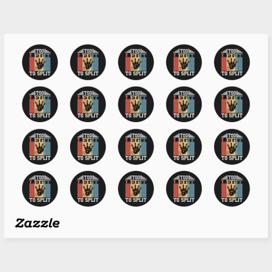Funny Bowling 3 Ronde Sticker (Vel)