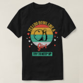Funny Bowling 5 T-shirt (Design voorkant)