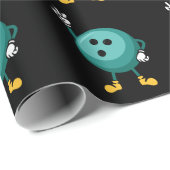 Funny Bowling Ball Strike Lover Bowler Humor Cadeaupapier (Rol Hoek)