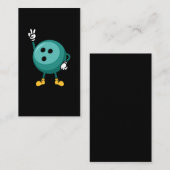 Funny Bowling Ball Strike Lover Bowler Humor Visitekaartje (Voorkant / Achterkant)