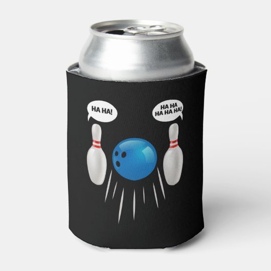 Funny Bowling - cadeau voor Bowlers Blikjeskoeler (Blikje Voorkant)