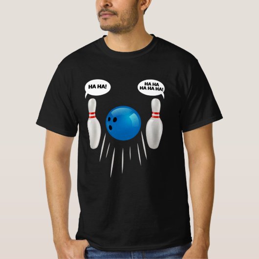 Funny Bowling - cadeau voor Bowlers T-shirt (Voorkant)