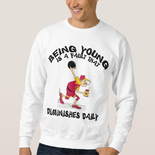 Funny Bowling Dad Vaderdag T-Shirt (Voorkant)