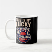 Funny Bowling Design for Men Kinder Bowling Lo Koffiemok (Links)