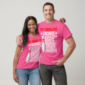 Funny Bowling Excuses voor Bowler T-shirt (Unisex)