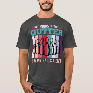 Funny Bowling Gezegde  Retro Bowler Bowling T-shirt