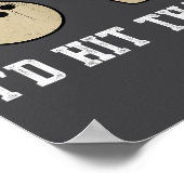 Funny Bowling Gift Id Hit That Quote Men Women Poster (Hoek)