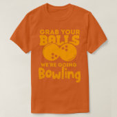 Funny Bowling Lover Funny Bowler T T-shirt (Design voorkant)