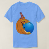 Funny Bowling Lover Halloween T T-shirt (Design voorkant)