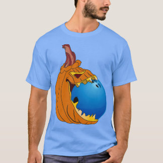 Funny Bowling Lover Halloween T T-shirt