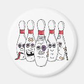 Funny Bowling Magneet (Voorkant)