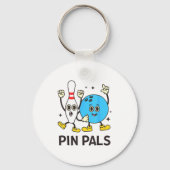 Funny Bowling N Pals Bowl Bowler Bowling Lover  Sleutelhanger (Voorkant)